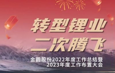 金圓頭條 | 金圓股份2022年度工作總結(jié)暨2023年度工作布置大會(huì)圓滿召開(kāi)！